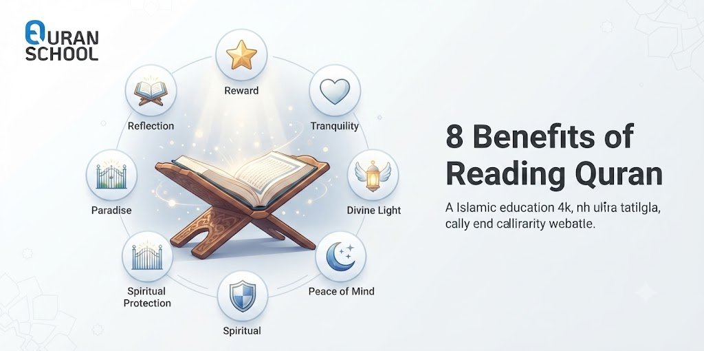 8 Benefits of Reading Quran