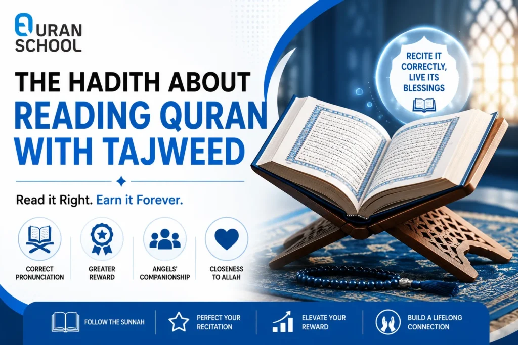 What The Hadith About Reading Quran With Tajweed Reveals?