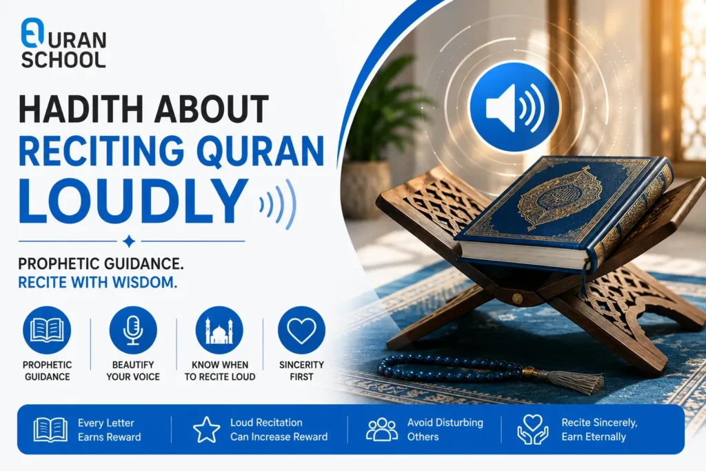Hadith About Reciting Quran Loudly – A Complete Guide