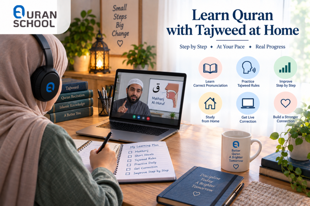 How To Learn Quran With Tajweed At Home? 1 Learn Quran With Tajweed At Home