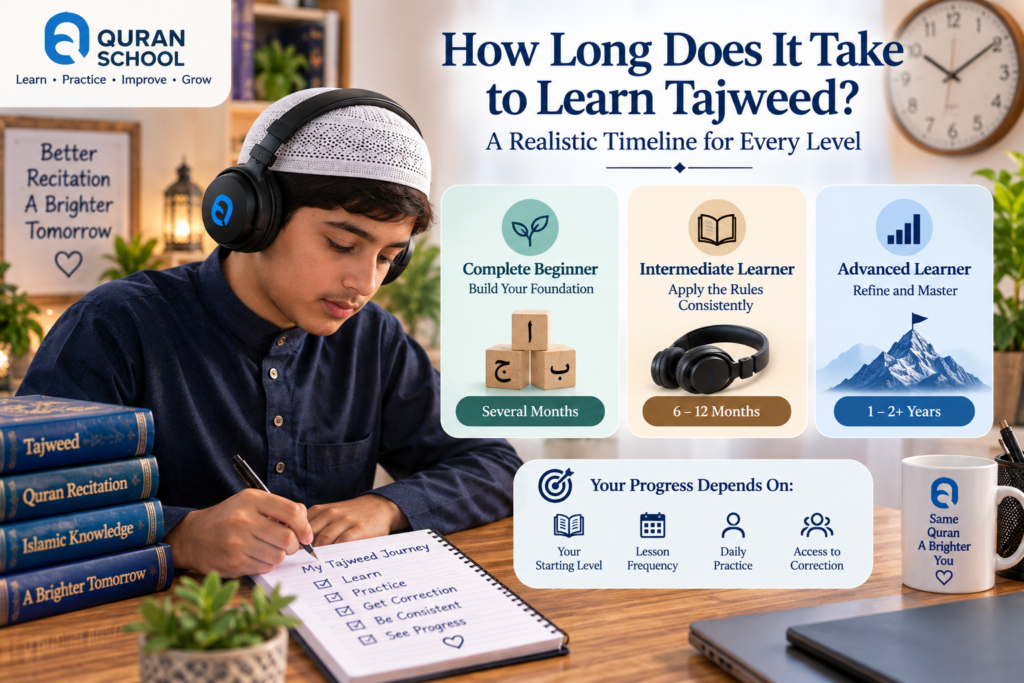 How Long Does It Take to Learn Tajweed? 1 How Long Does It Take to Learn Tajweed