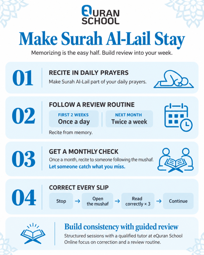  Learn Surah Al-Lail