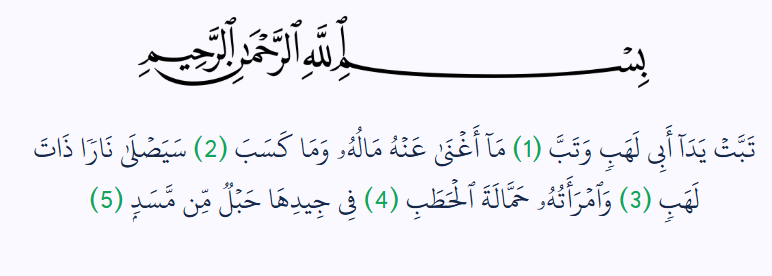 How To Learn Surah Lahab